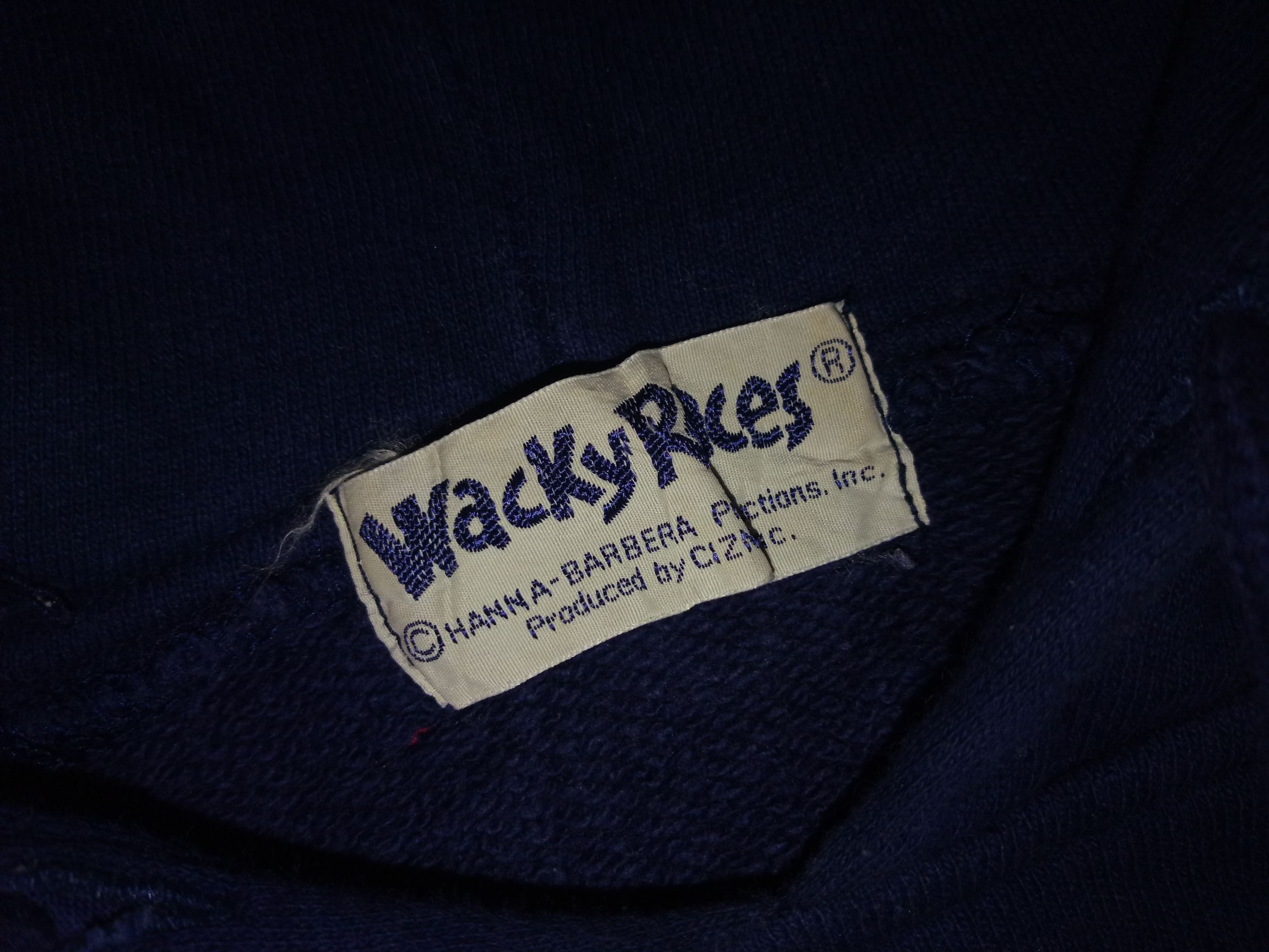 Vintage - Vtg Hanna Barbara Wacky Wacky Races Muttley sweater hoodie - 3