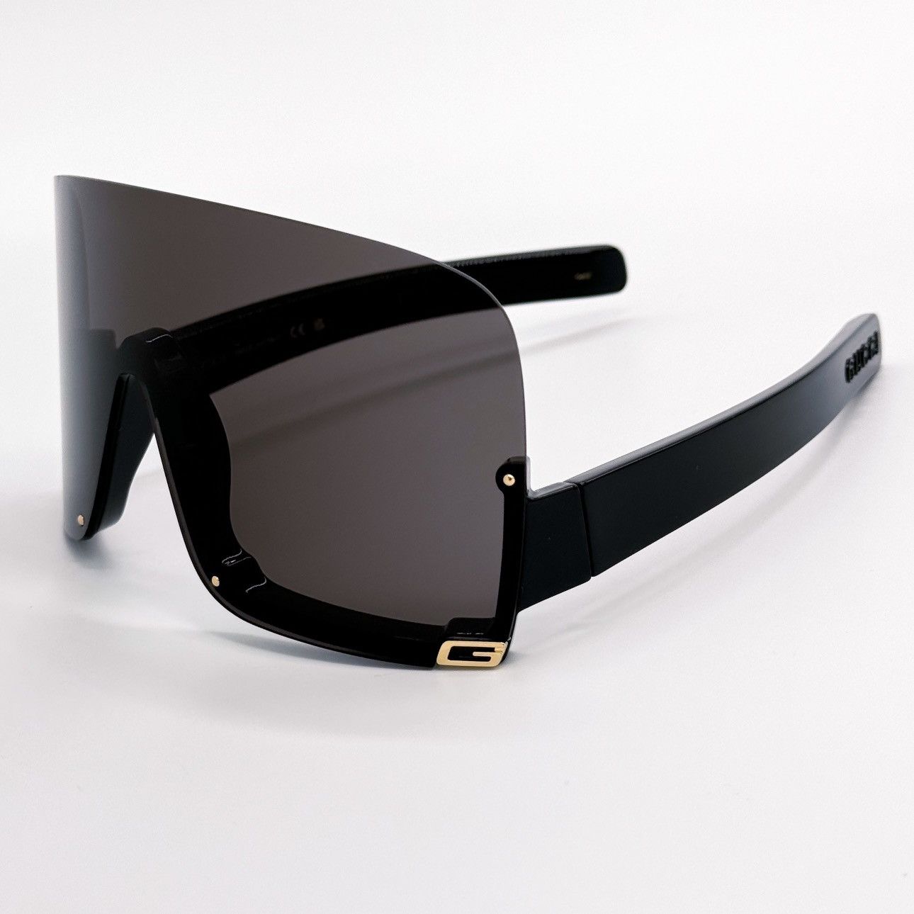 NEW GUCCI GG1631S 004 OVERSIZED BLACK UNISEX SUNGLASSES - 6