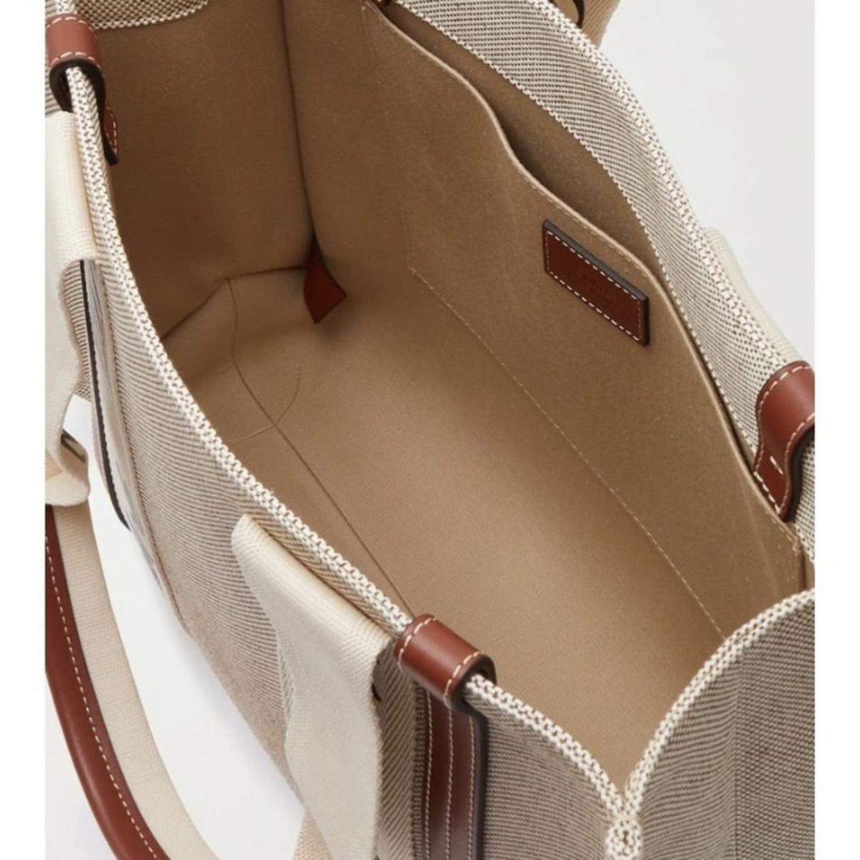 Woody leather tote - 2