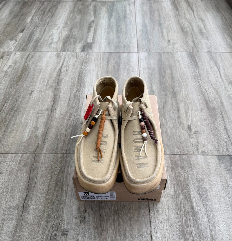 HUMAN MADE x Clarks Originals Wallabee MADE Collaboration Boots - 1