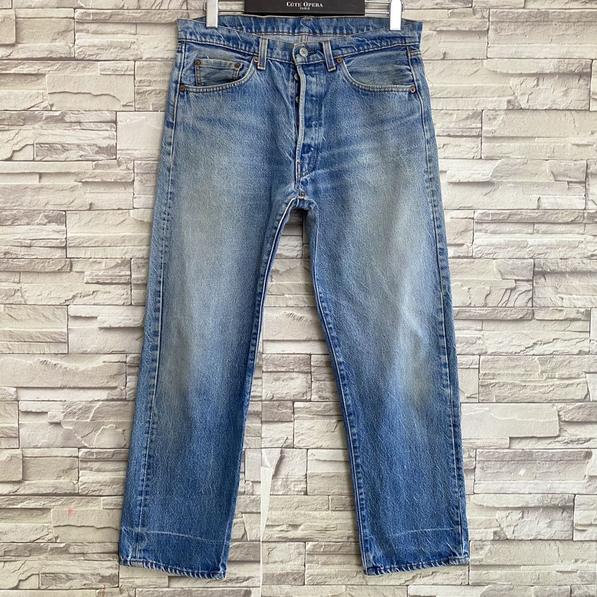 Vintage 80s Levis 501 Bartack Jeans 32x27.5 Made in USA - 3