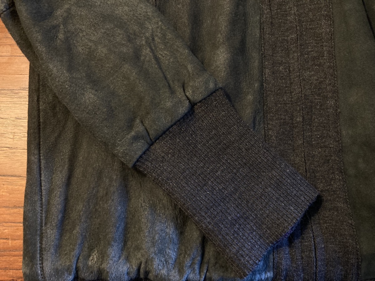 Wool lined leather hoodie - 9