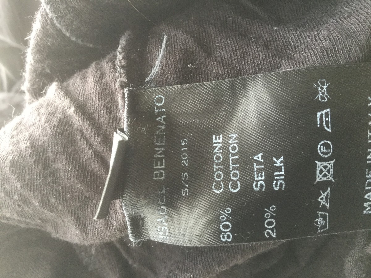Isabel Benenato - Double layer crumpled sweatshirt.Like Rick Owens or Devoa - 6