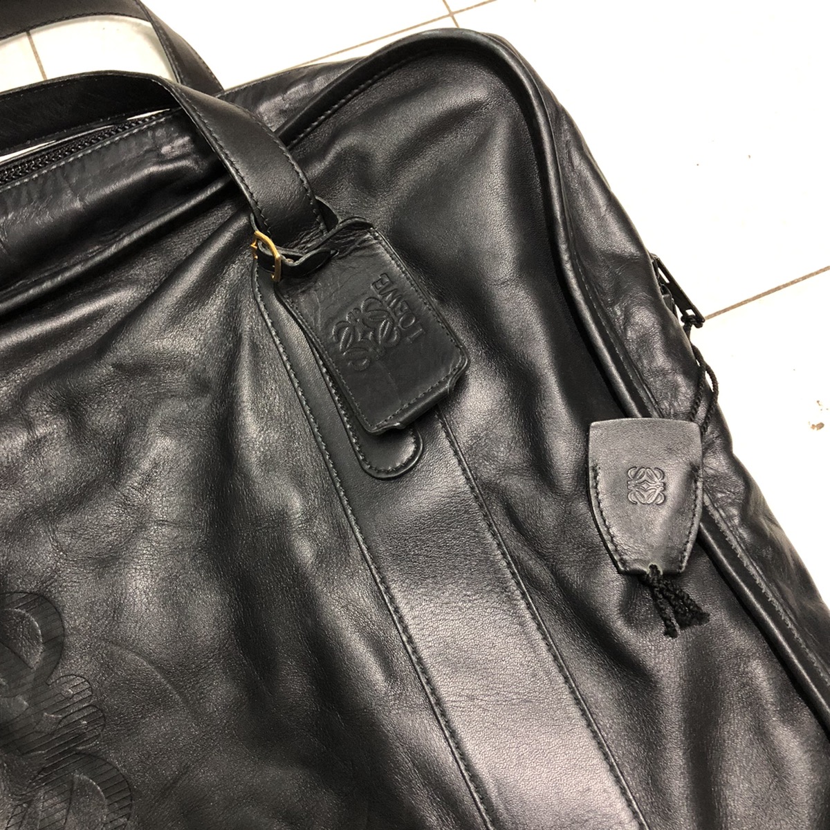 Loewe smooth calfskin travel bag - 3