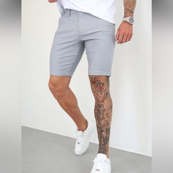 Icon Amsterdam - THE AVANI SHORTS - LIGHT GREY - 2