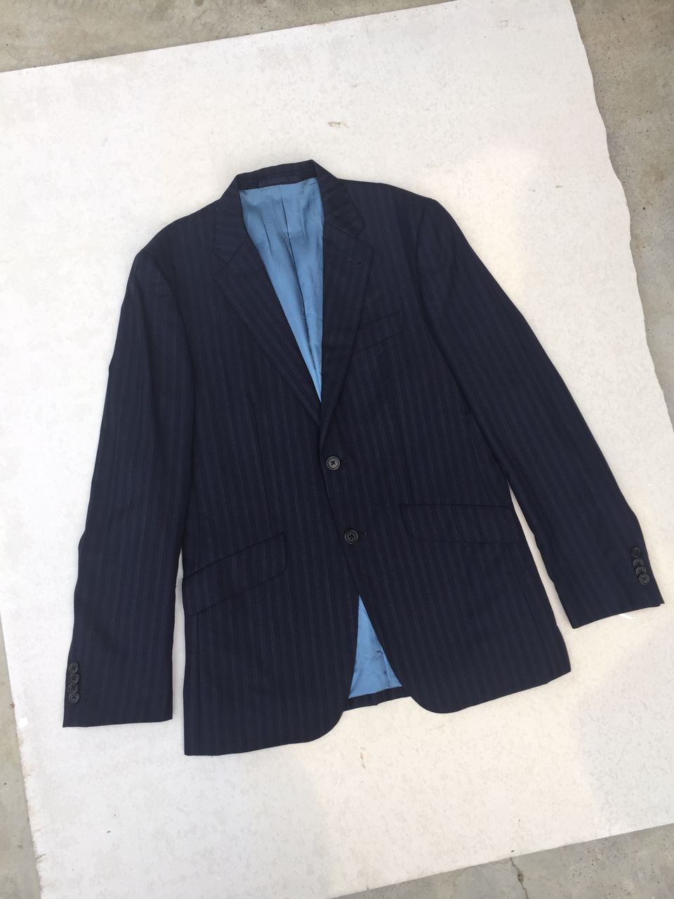 Paul Smith Loro Piana Blazer Suit stripe navy - 3