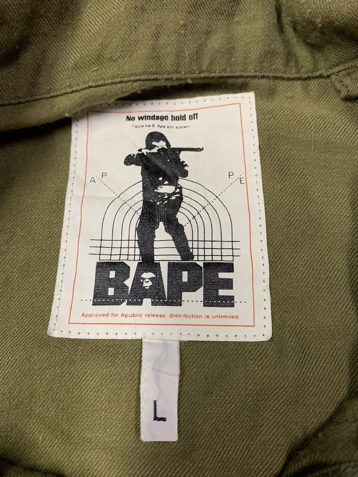 BAPE UTILITY SHIRT - 10