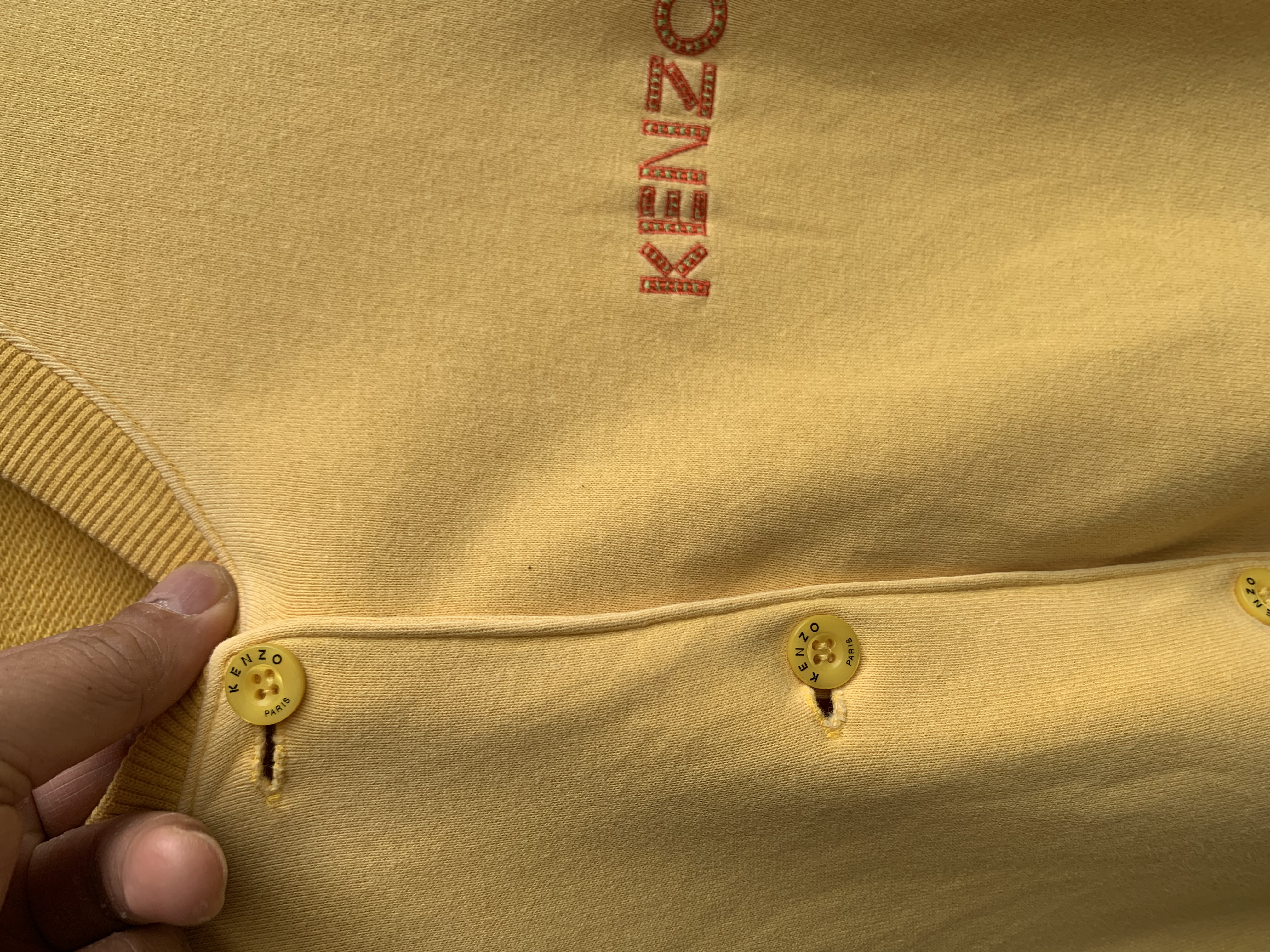 Vintage kenzo Button Up Sweatshirt - 2