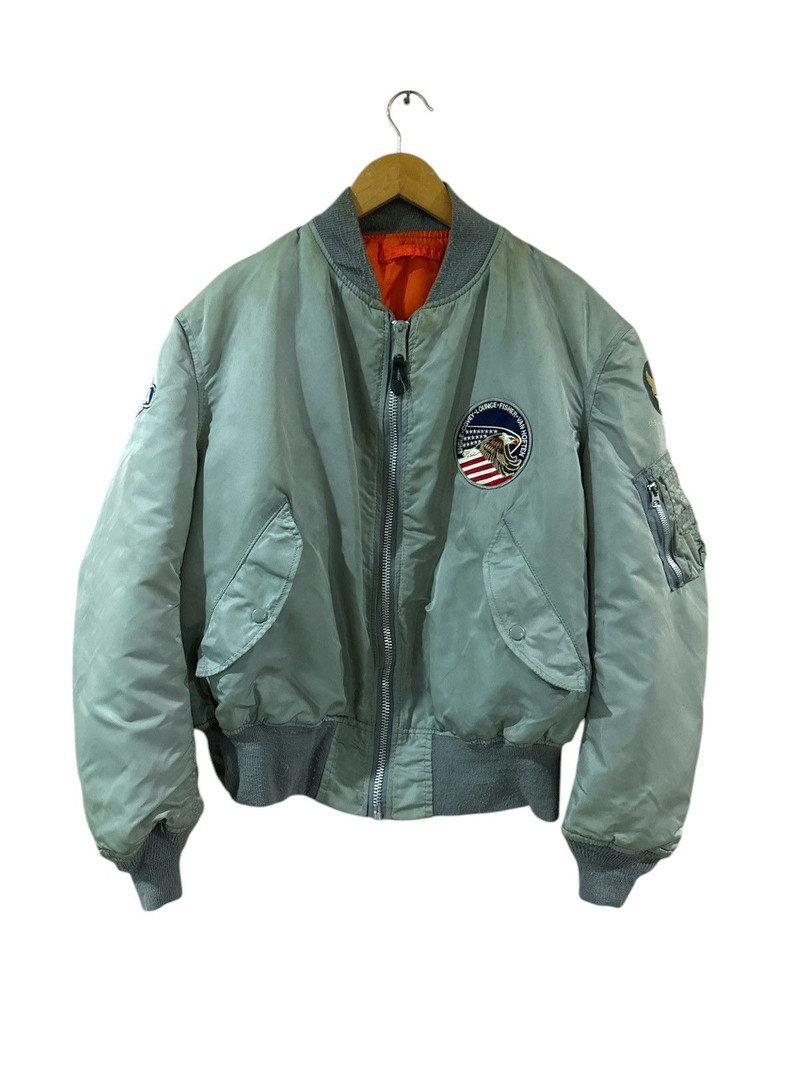 🇺🇸 Vintage Alpha Industries Flyers Jacket Bomber - 1