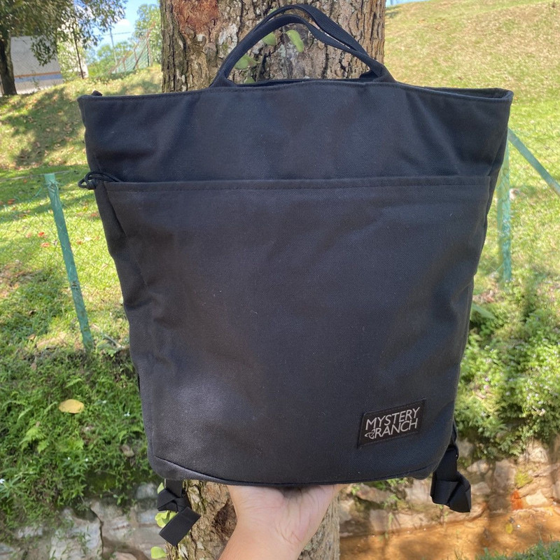 Mystery Ranch 2 Way Tote Backpack Black 22L Tactical Bag - 1