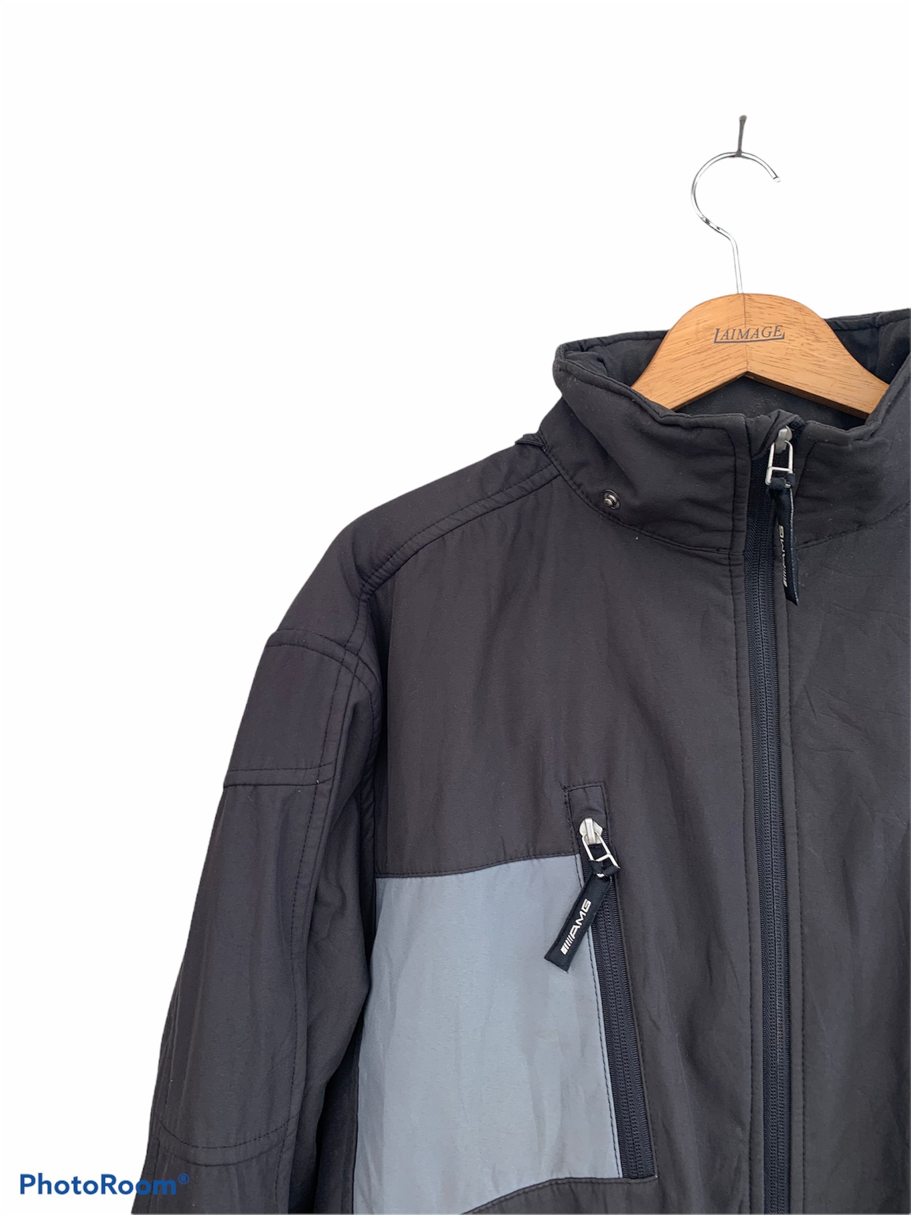 Racing - Vintage AMG Mercedes Hoodie Jacket - 2