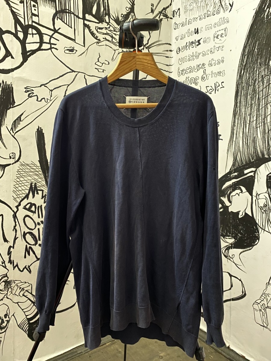 Maison margiela vintage sweater blue - 1