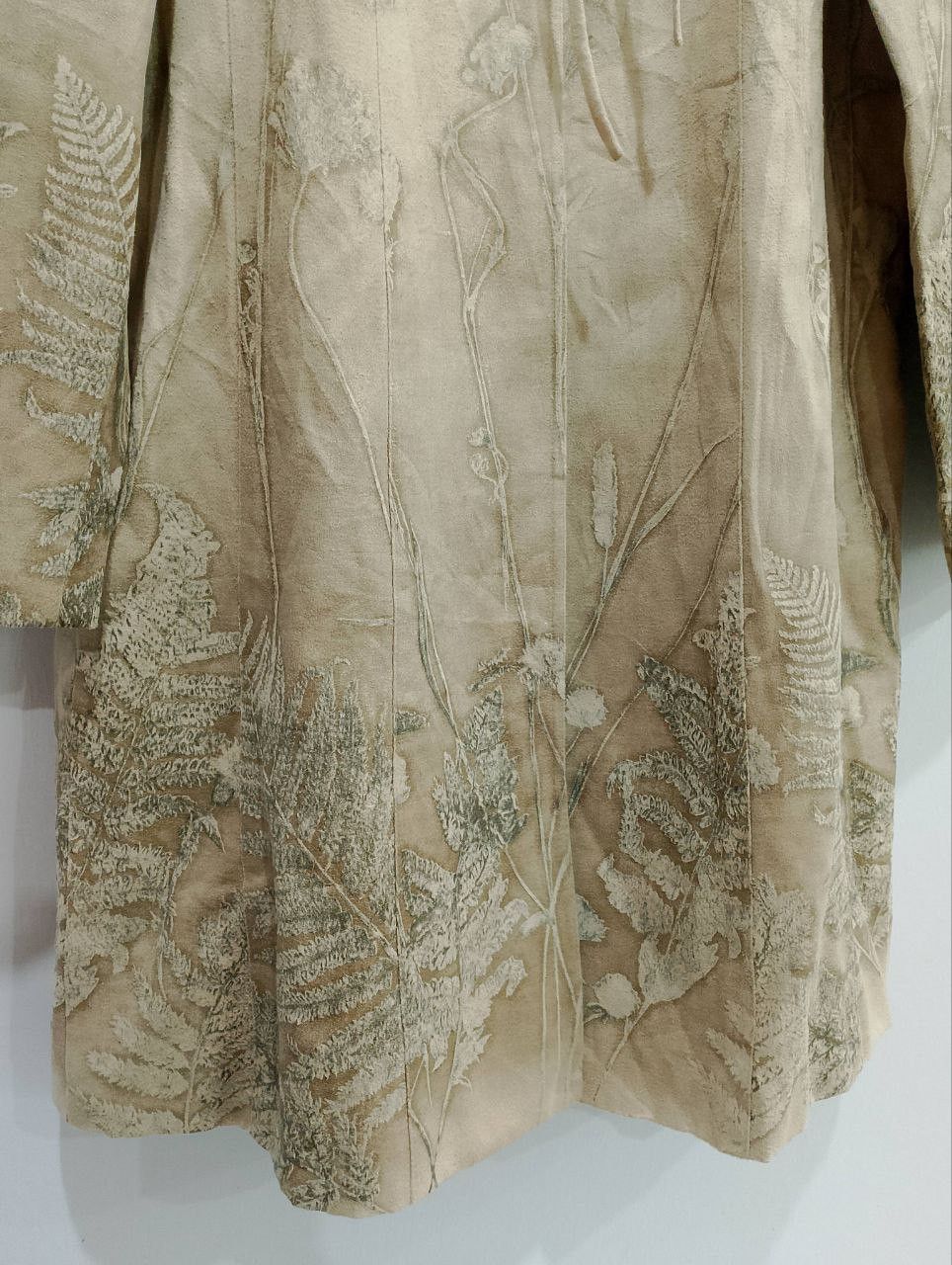 Vintage DANA PARIS Floral Jacquard Style Dress Coat Jacket - 7
