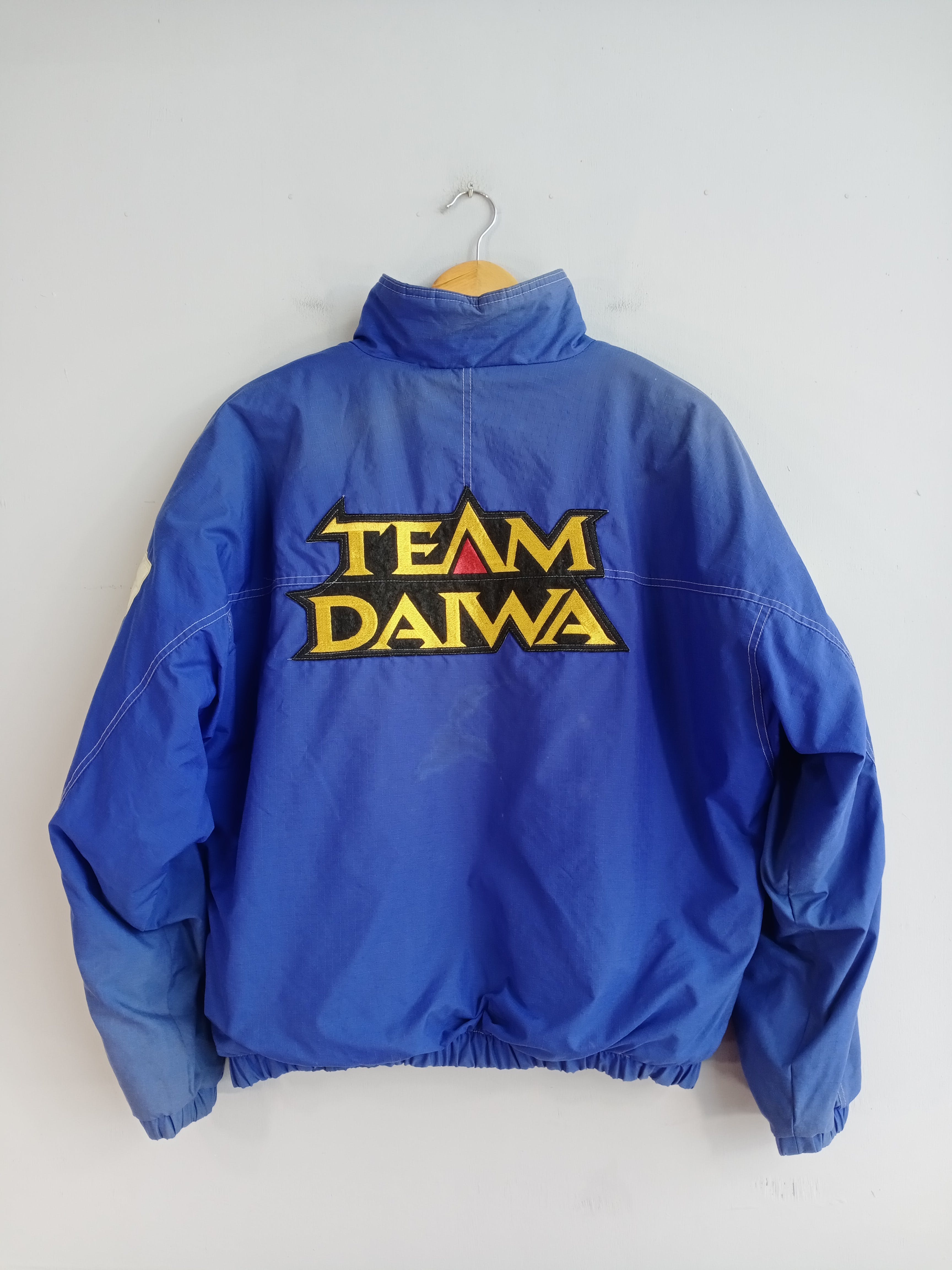 💥RARE💥Vintage 90s Team Daiwa Fishing Bomber Jacket - 1