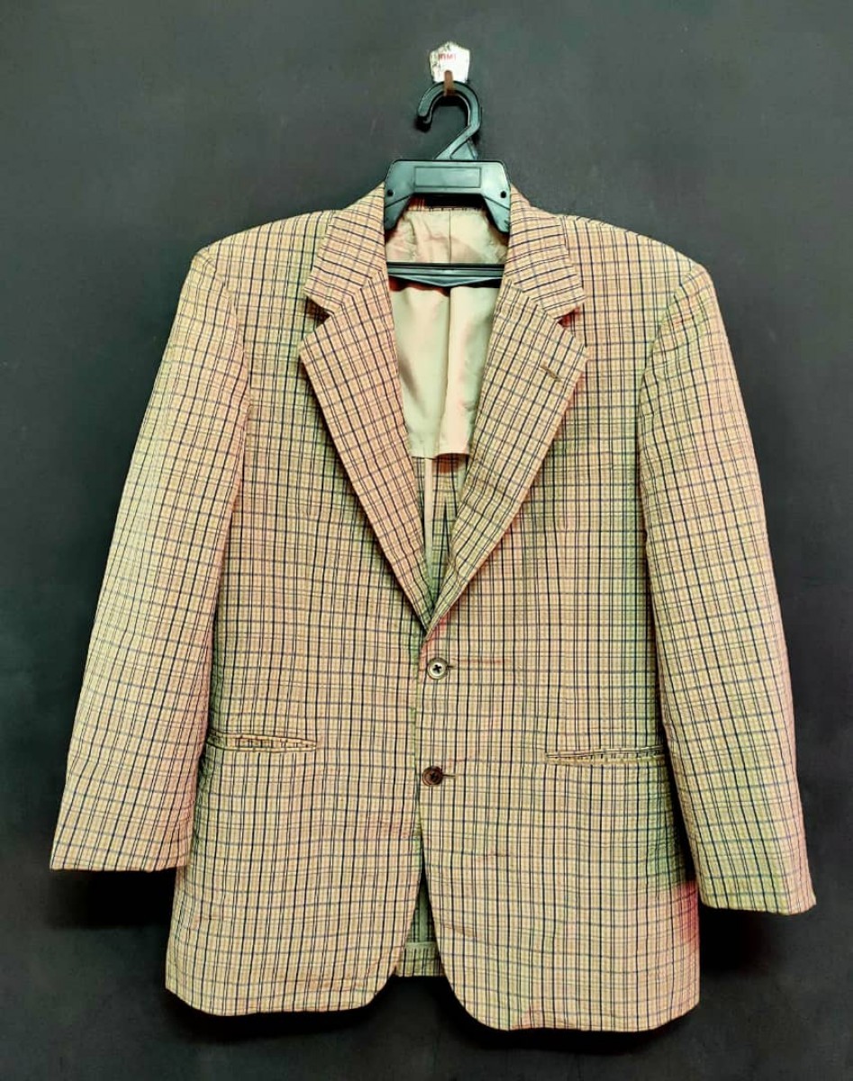 s Checkered Blazer - 1