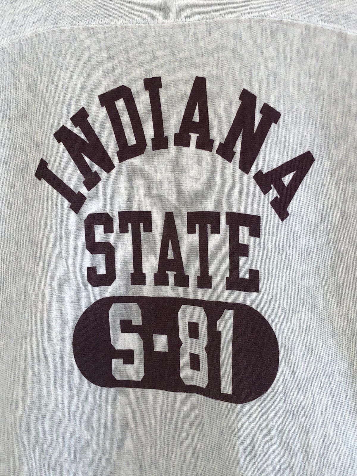 Vintage Champion Reverse Weave Indiana State University - 3