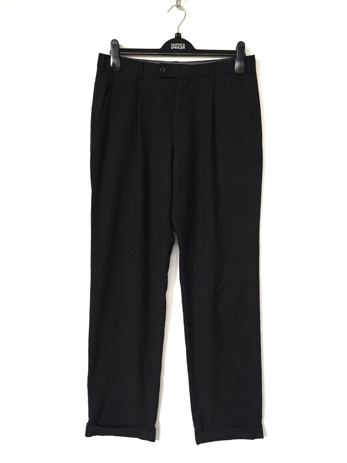 Jean Paul Gaultier PinStripe Gabardine Wool Pants - 1