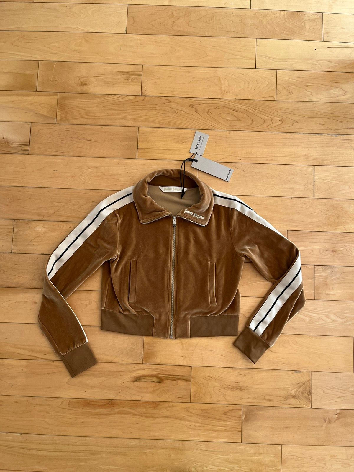 NWT - Palm Angels Cropped Track Jacket - 1