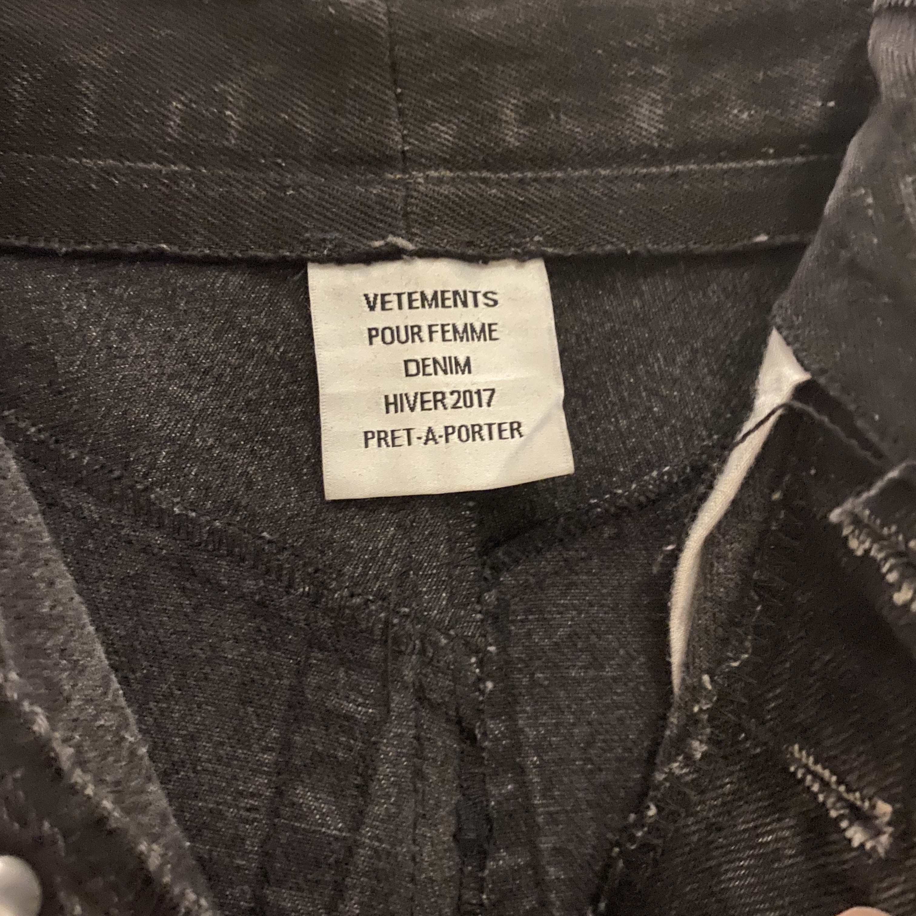 Vetements reworked jeans - 7