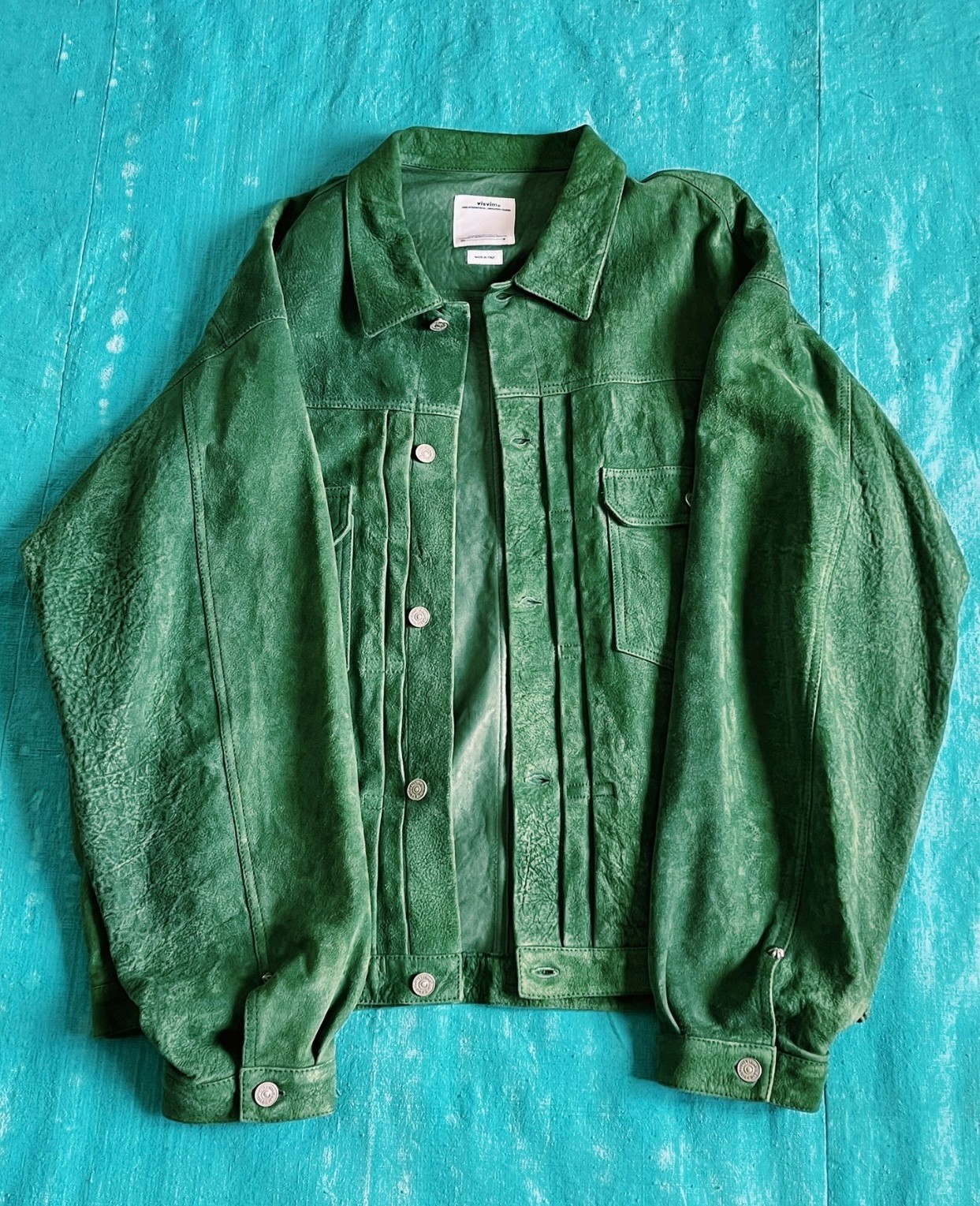 visvim Visvim 22ss 101xx jkt it italian natural green french