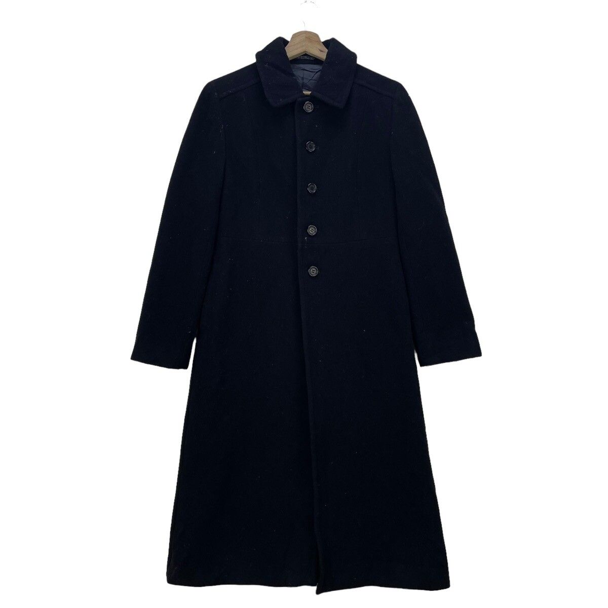 Yohji Yamamoto Ined Black Wool Jacket - 1