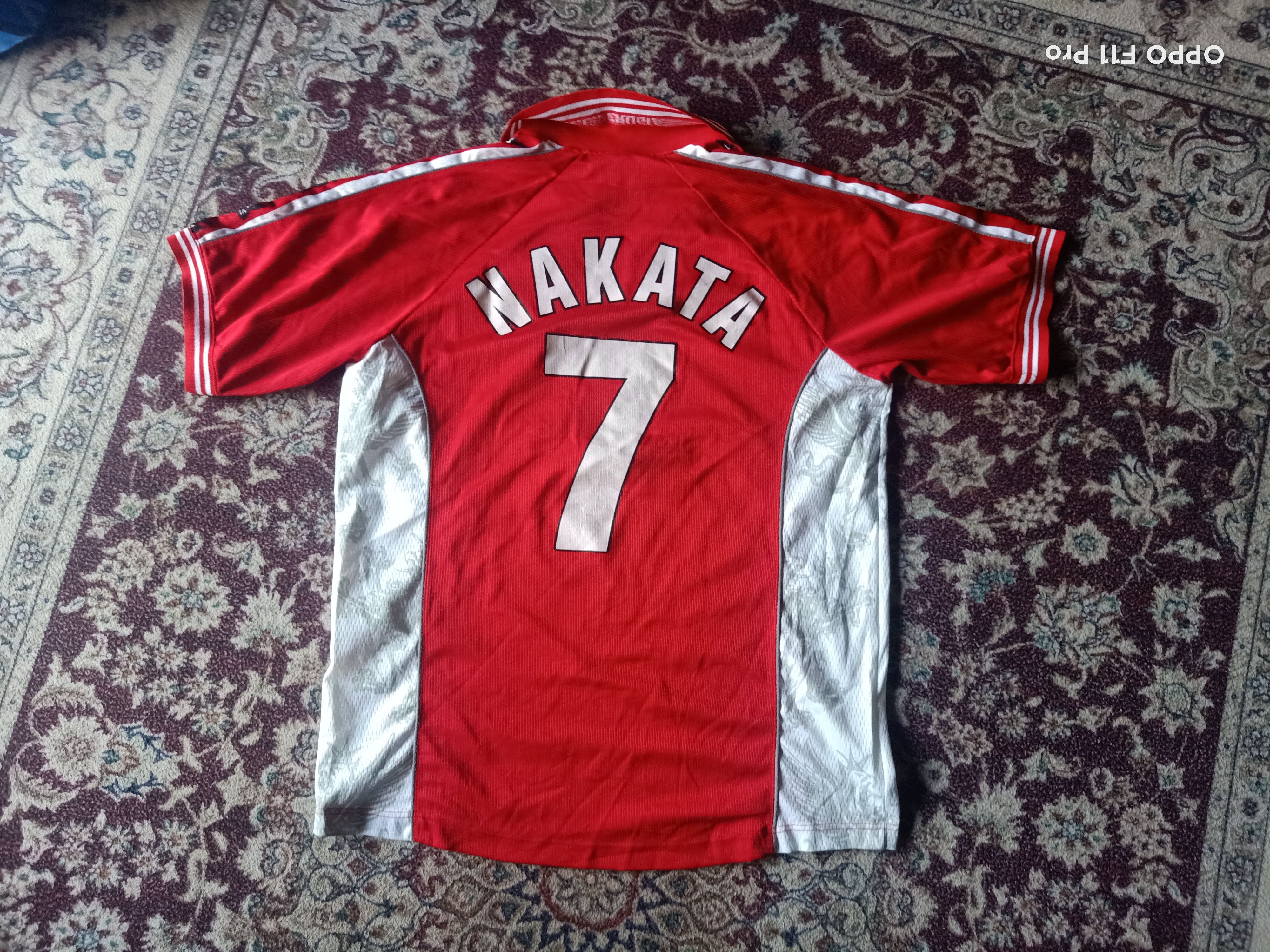 Vintage - Vtg 99 AC Perugia Hidetoshi Nakata Galex Jersey - 2