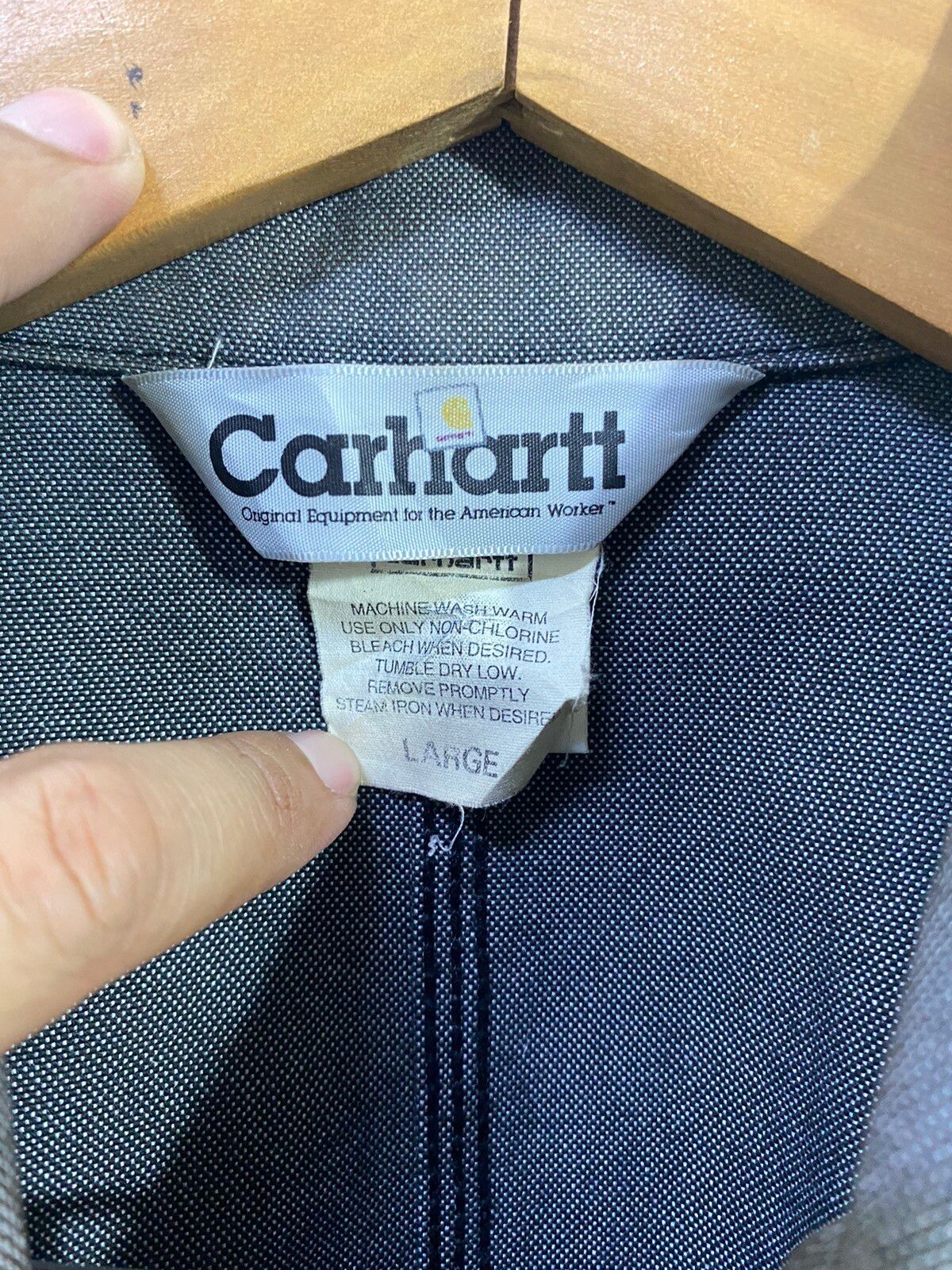 Carhartt Chore Jacket 4 Pocket Design Rare Design - 4