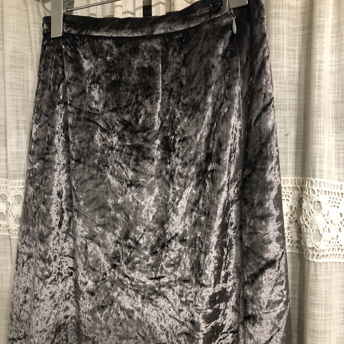 D&G velvet maxi skirt - 4