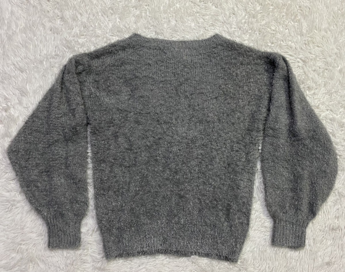 Japanese Brand - GU Cozy Mohair Sweater Jumper Pullover - 5