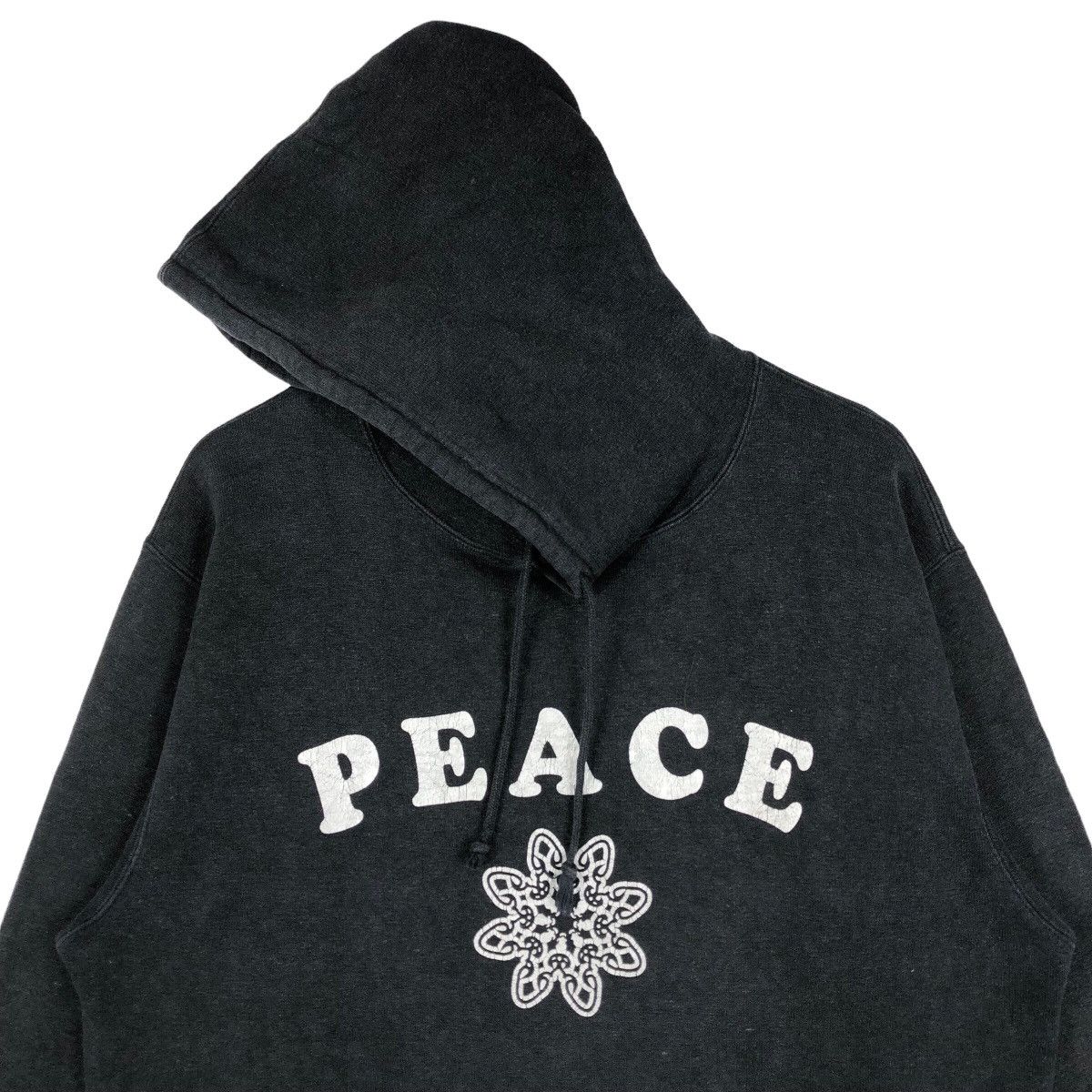 Vintage Phatee Wear Peace Logo Hoodie - 3