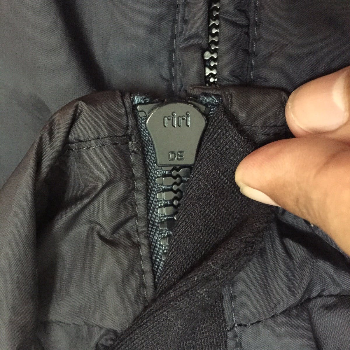 Jil Sander Nylon Front Sweater Zipper Jacket - 9
