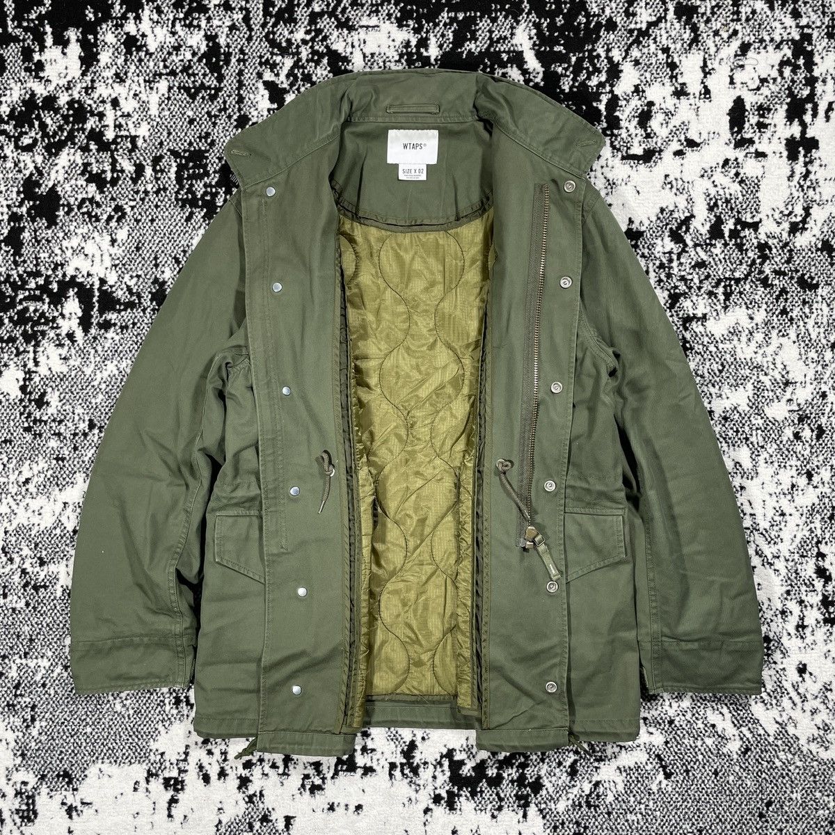 WTAPS M-65 JACKET MILITARY COTTON TWILL 2017 - 7