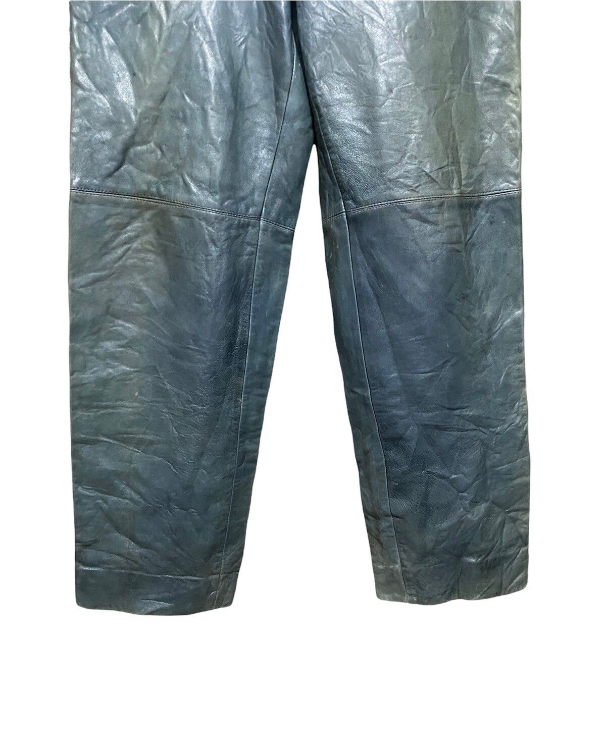Vtg🍏Gianni Versace Leather Pants - 5