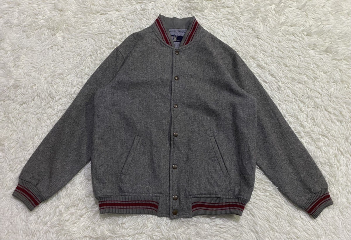Japanese Brand - Billy The Kid Wool Blend Baseball Varsity Jacket - 2