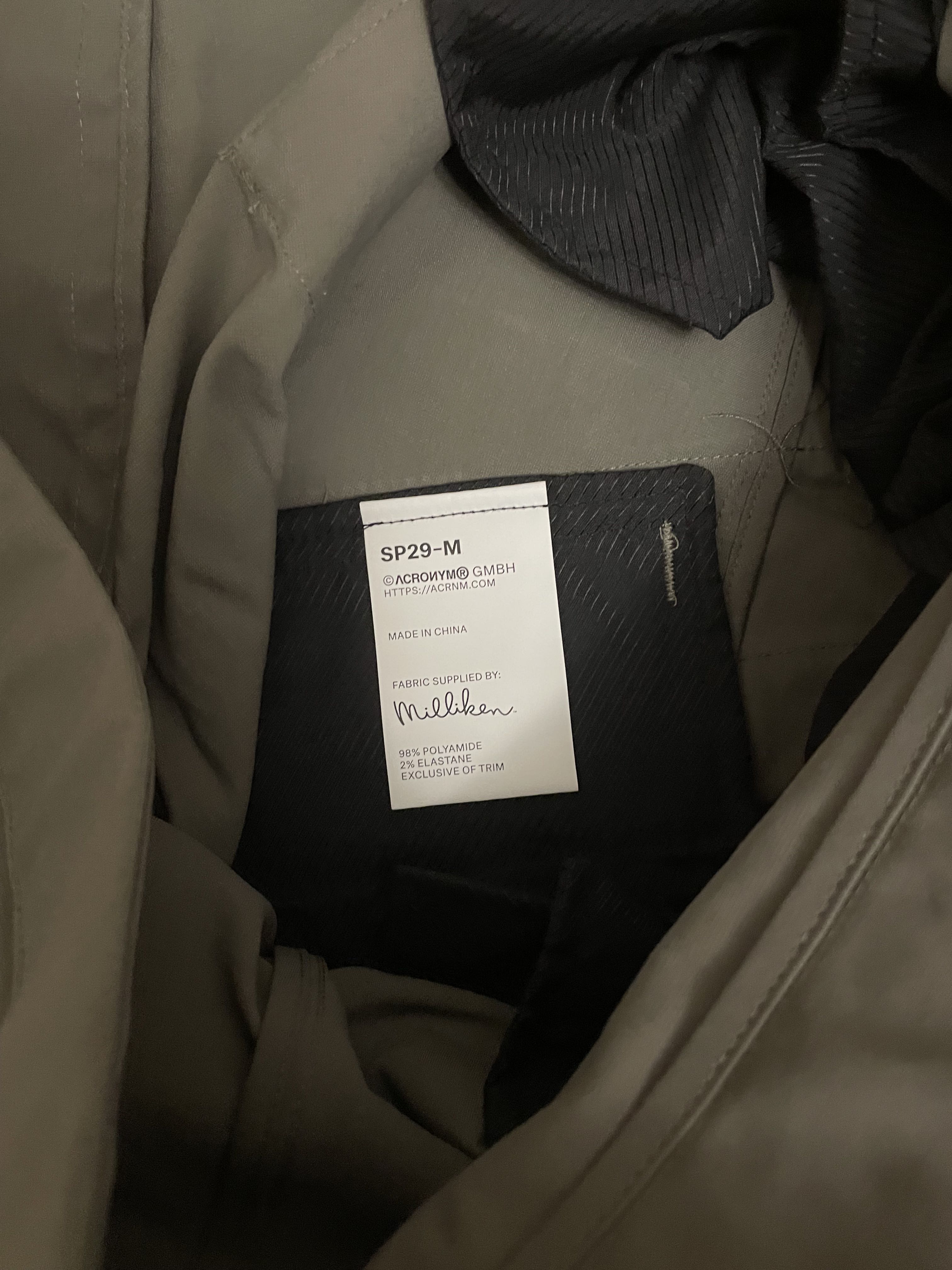 ACRONYM SP-29M サイズL SP29-M | ACRONYM®