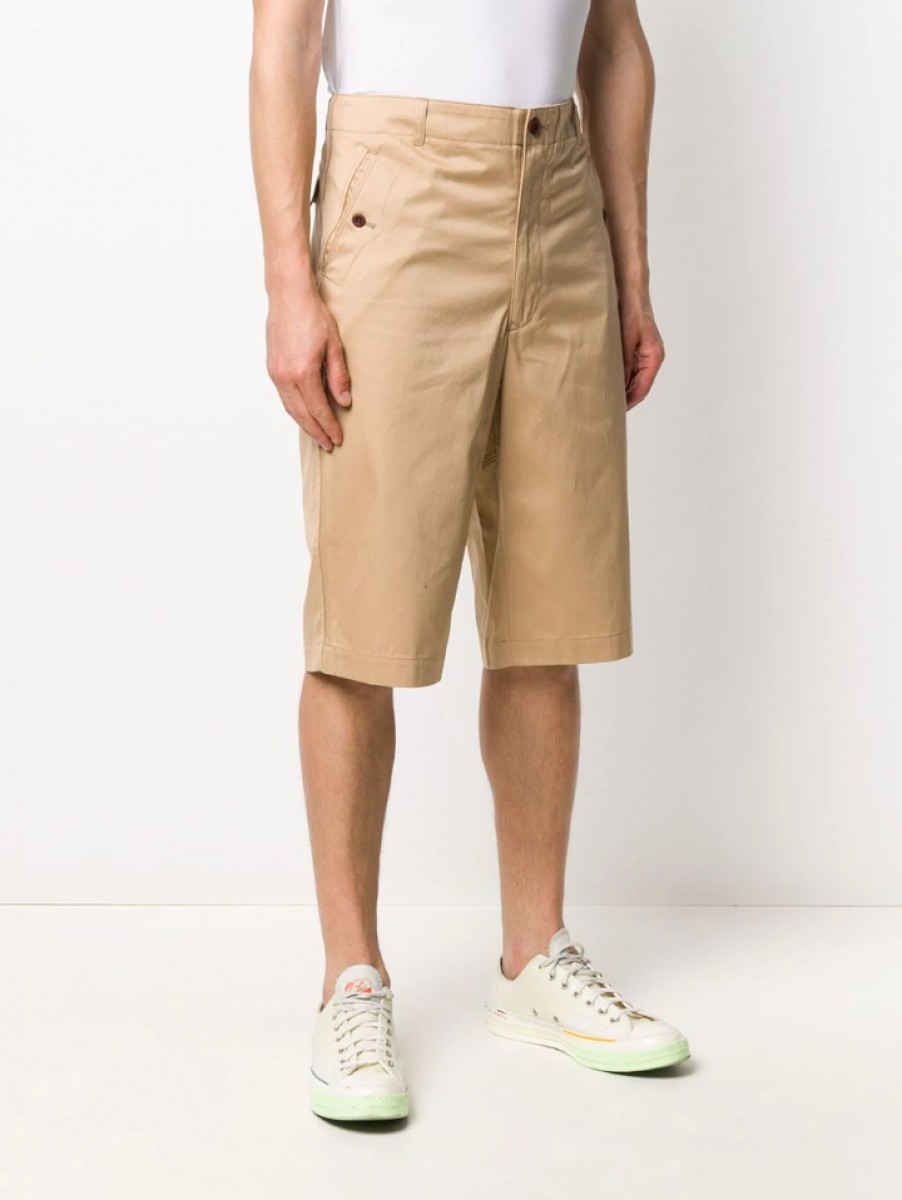 Junya Watanabe - BNWT SS20 JUNYA WATANABE HIGH WAISTED CHINO SHORTS M - 1