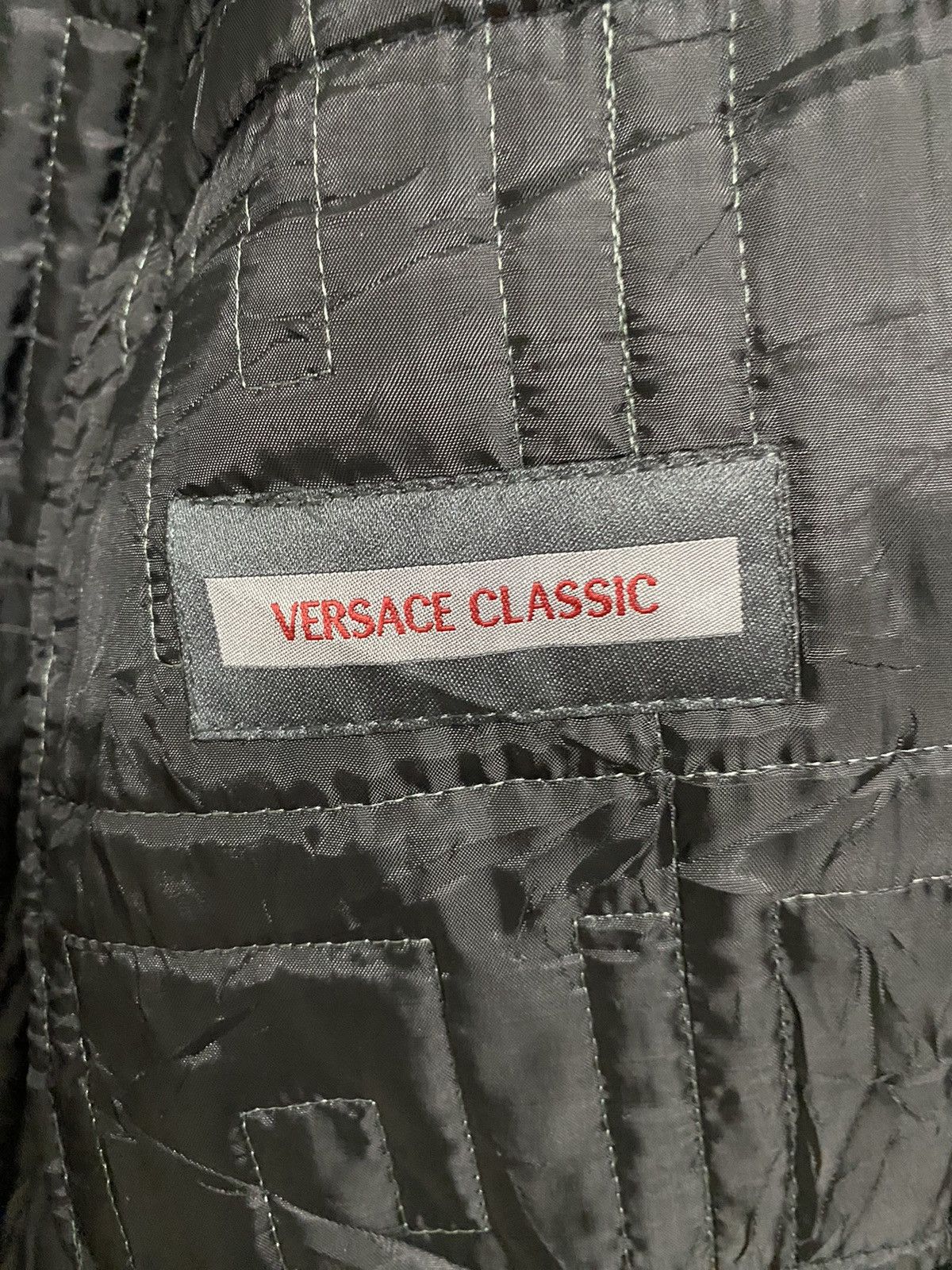 Vintage - Rare🔥Versace Classic Quilted Jacket Made in Italy - 8