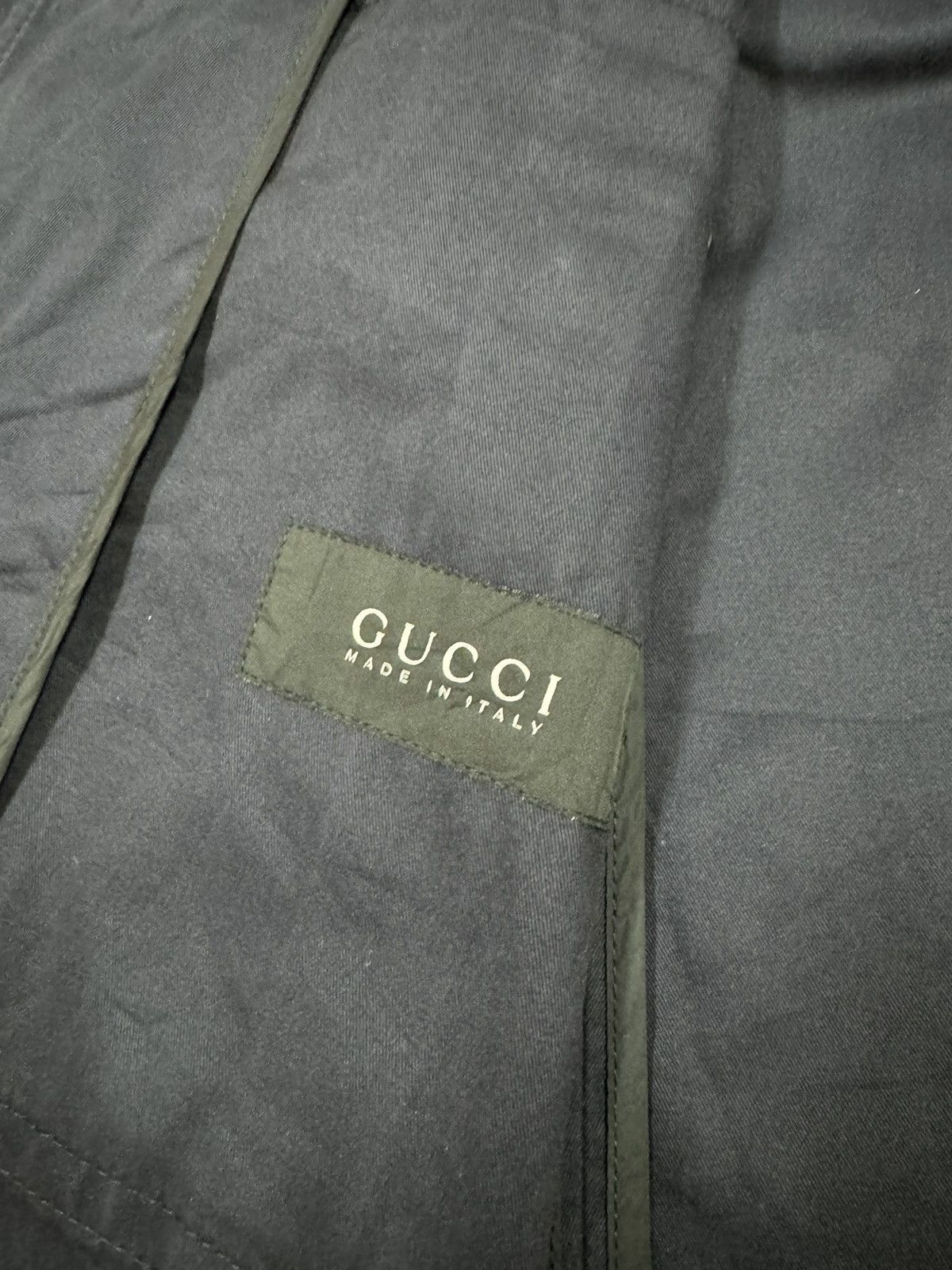 Authentic🔥Gucci Mac Coat Short Patch Pocket Made In Italy - 23