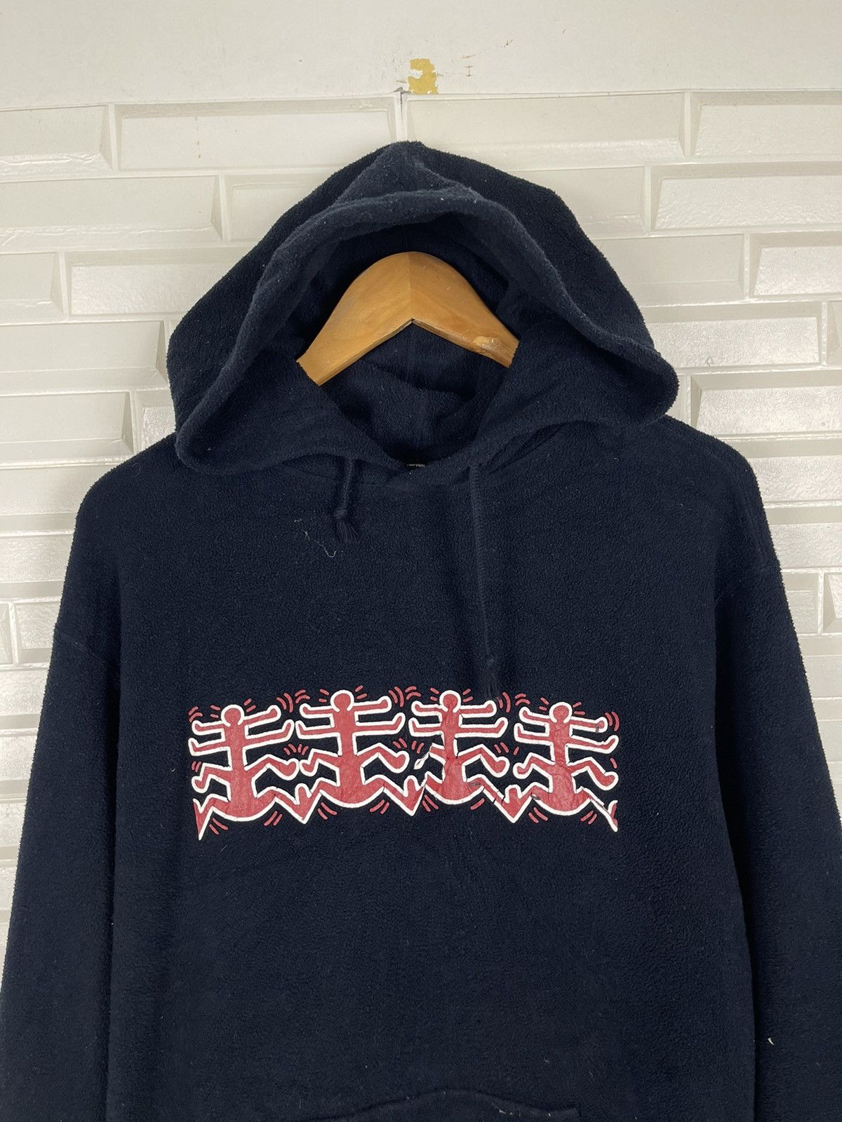 💥Vintage Pop Art Hoodie Keith Haring 90’s - 3