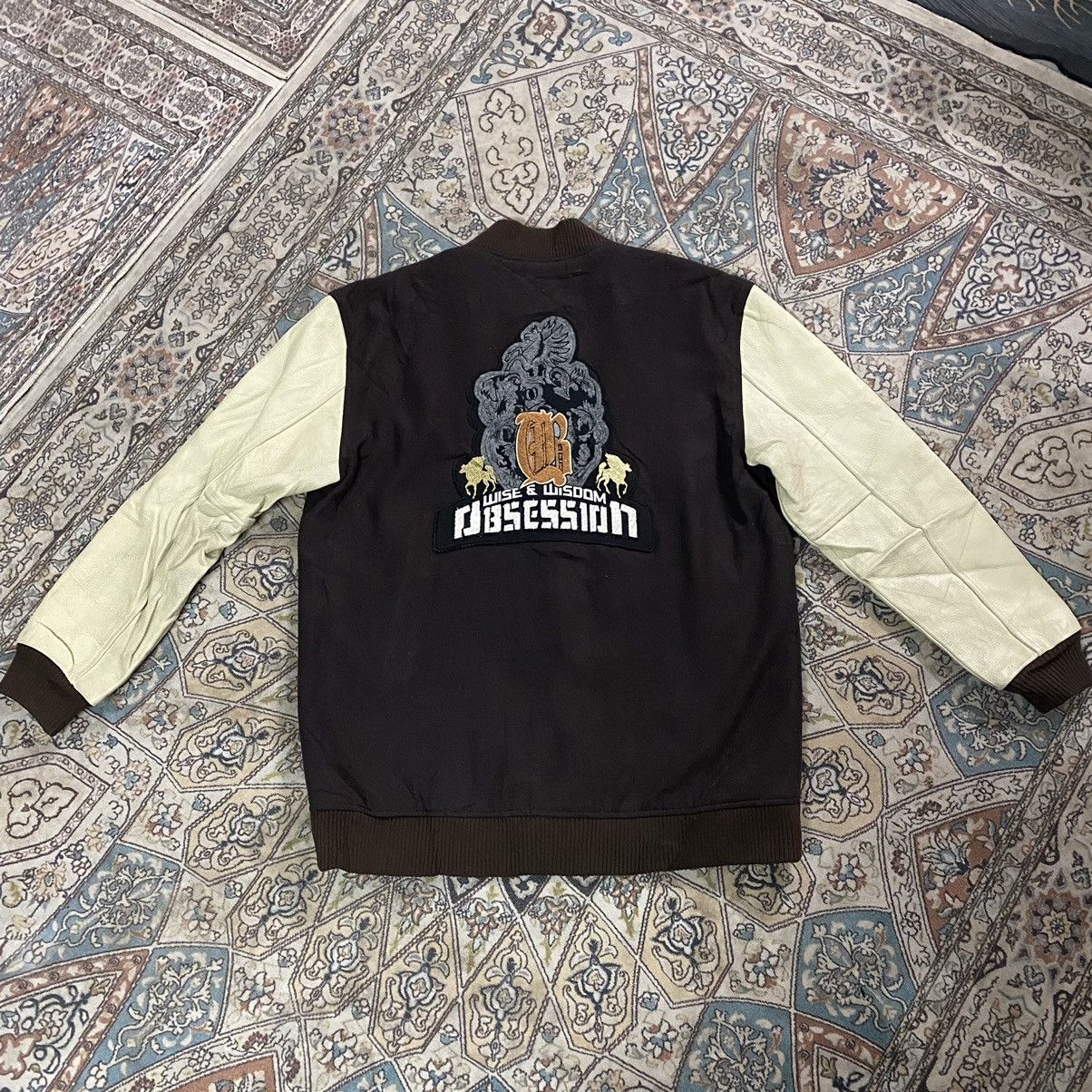 Japanese Brand OBSESSION Varsity Leather Jacket - 10