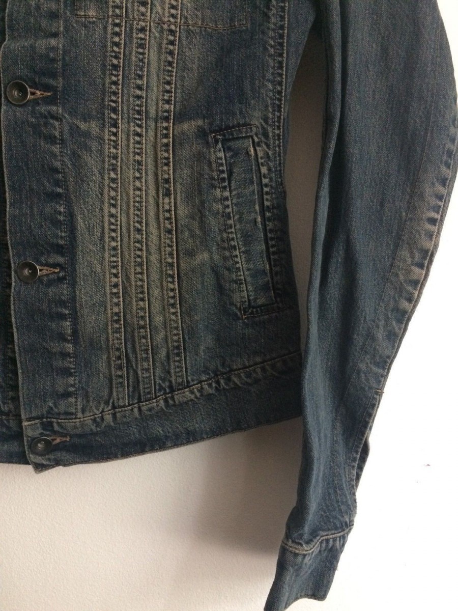 Rare Washed Denim Jacket - 3