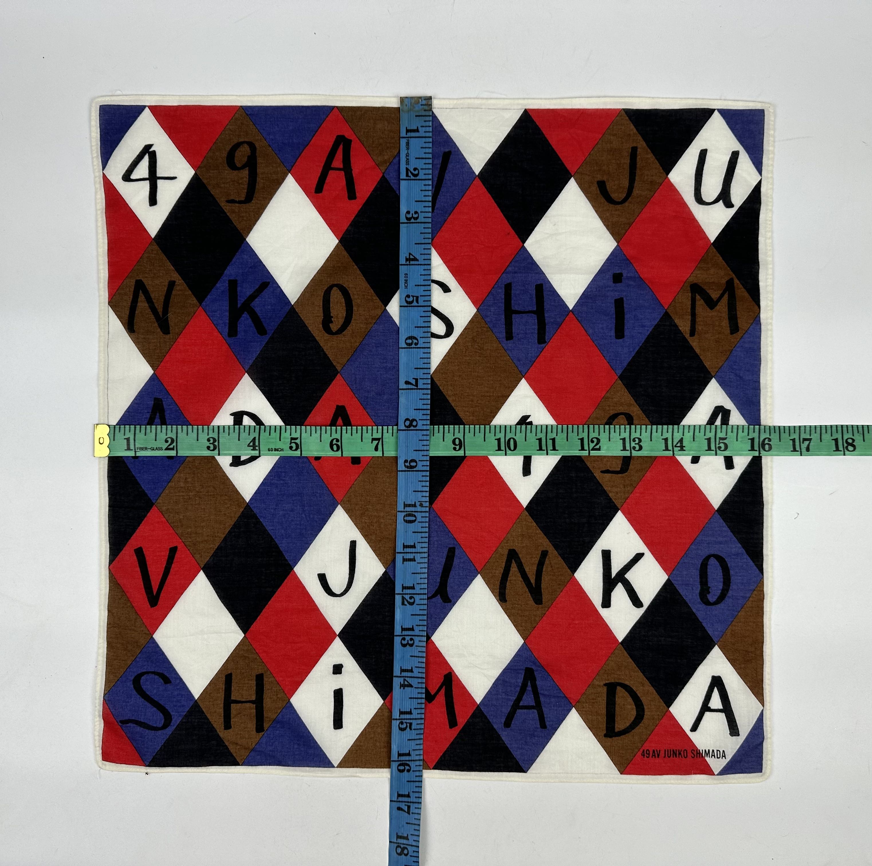 JUNKO SHIMADA HANDKERCHIEF POCKETSQUARE - ST1  - 8