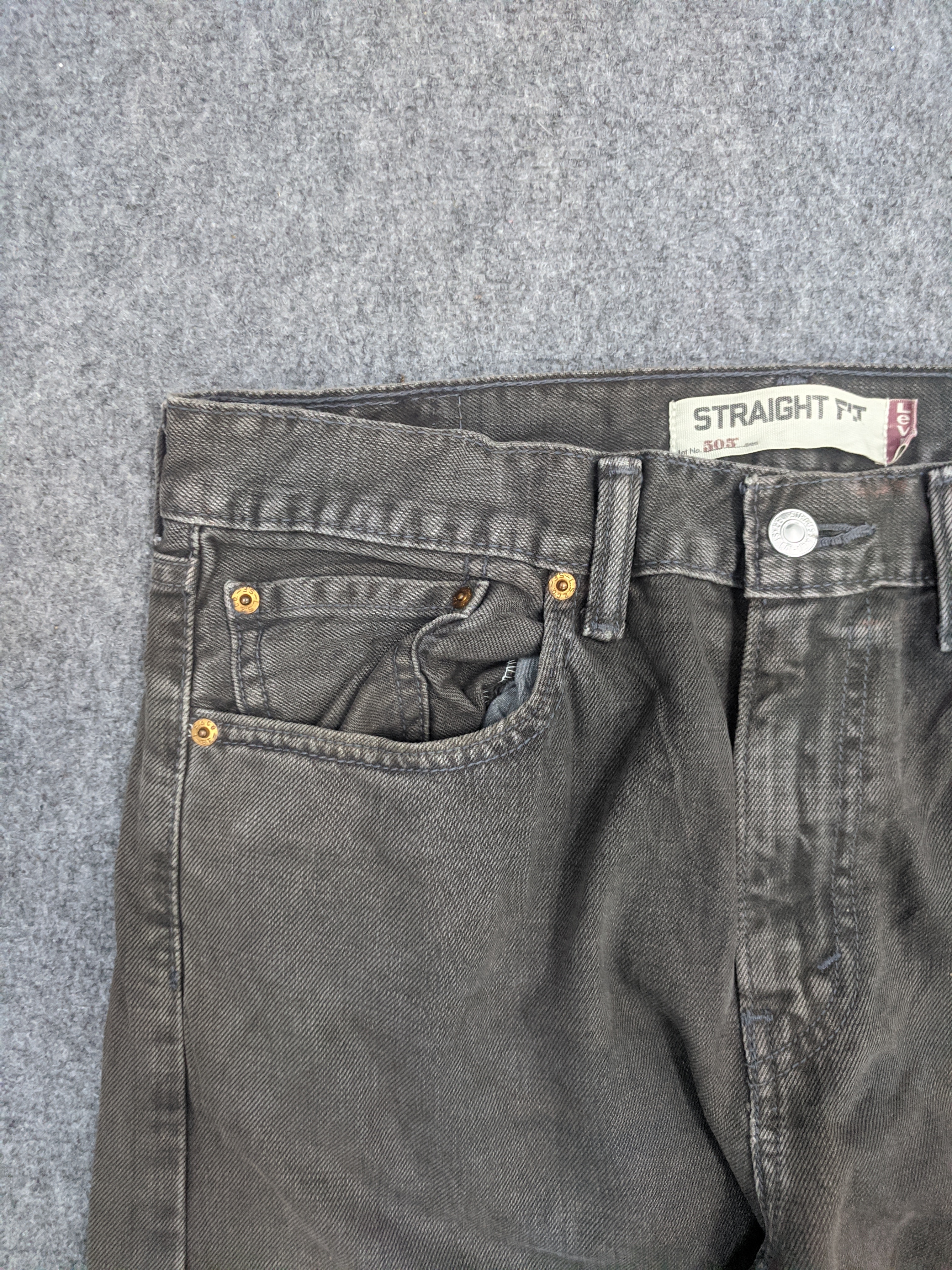 Vintage - Vintage Levis 505 Light Wash Jeans - 6