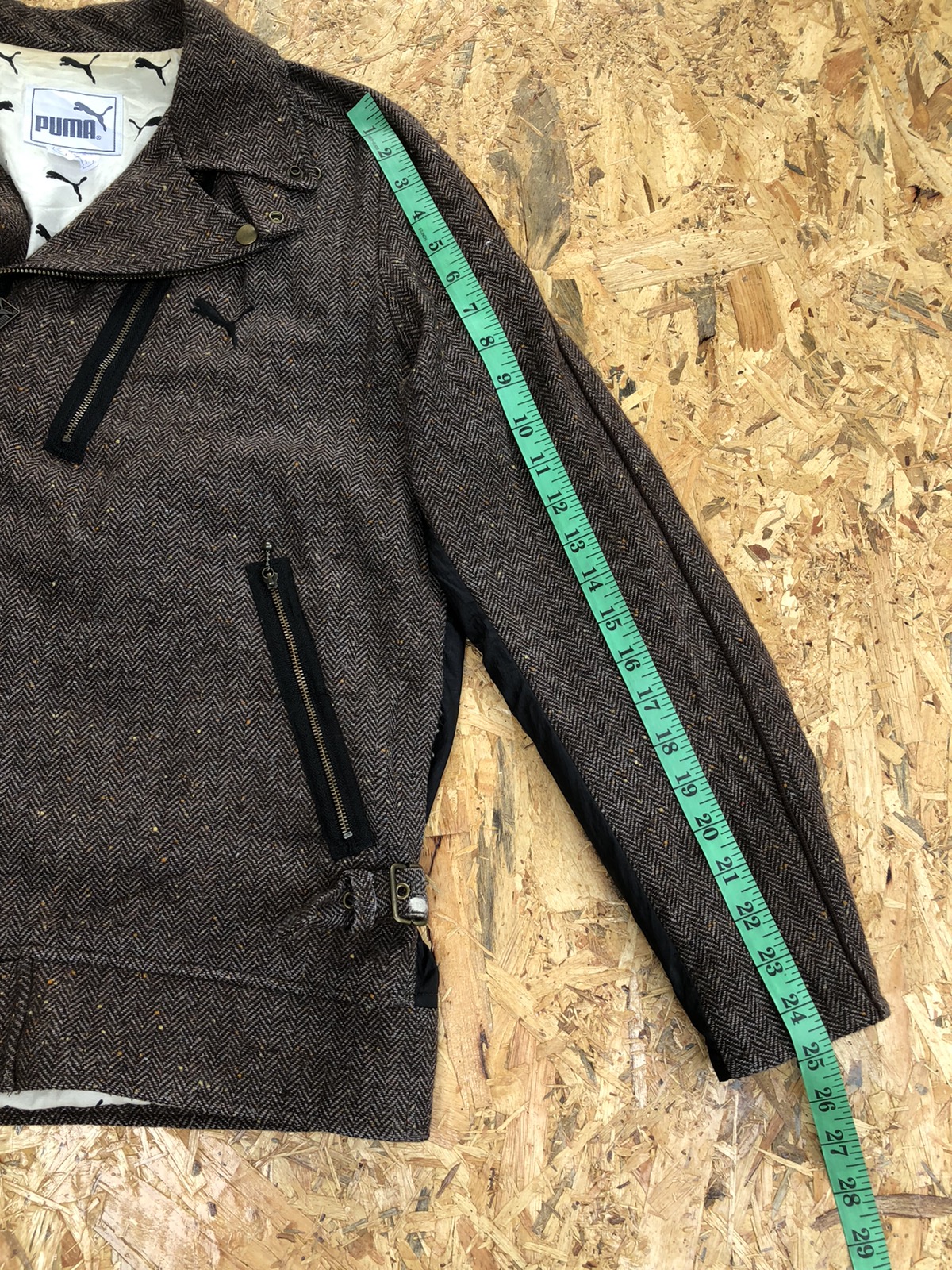 Puma double collar wool jacket - 13