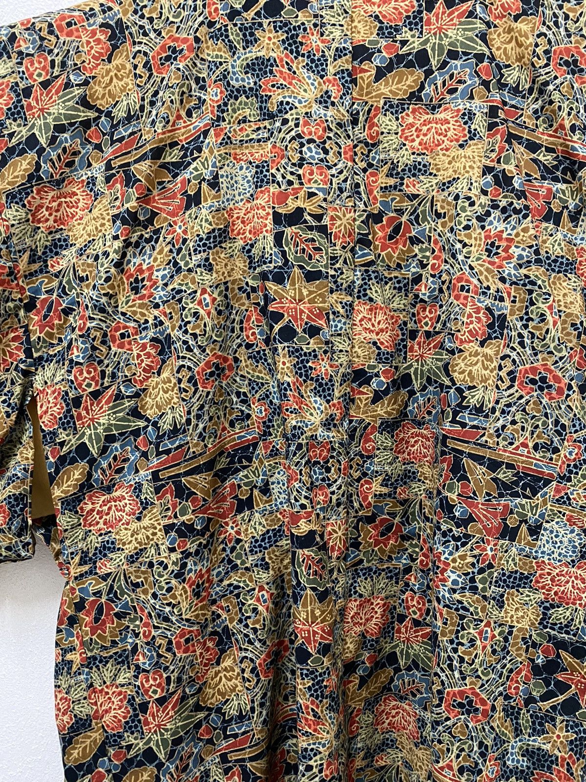 Japanese Brand - 🇯🇵 Kimono Silk Multi Floral Japanese Traditional Wear - 12