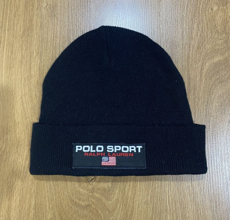 Polo Sport Beanie Hats Embroidery Logo - 1