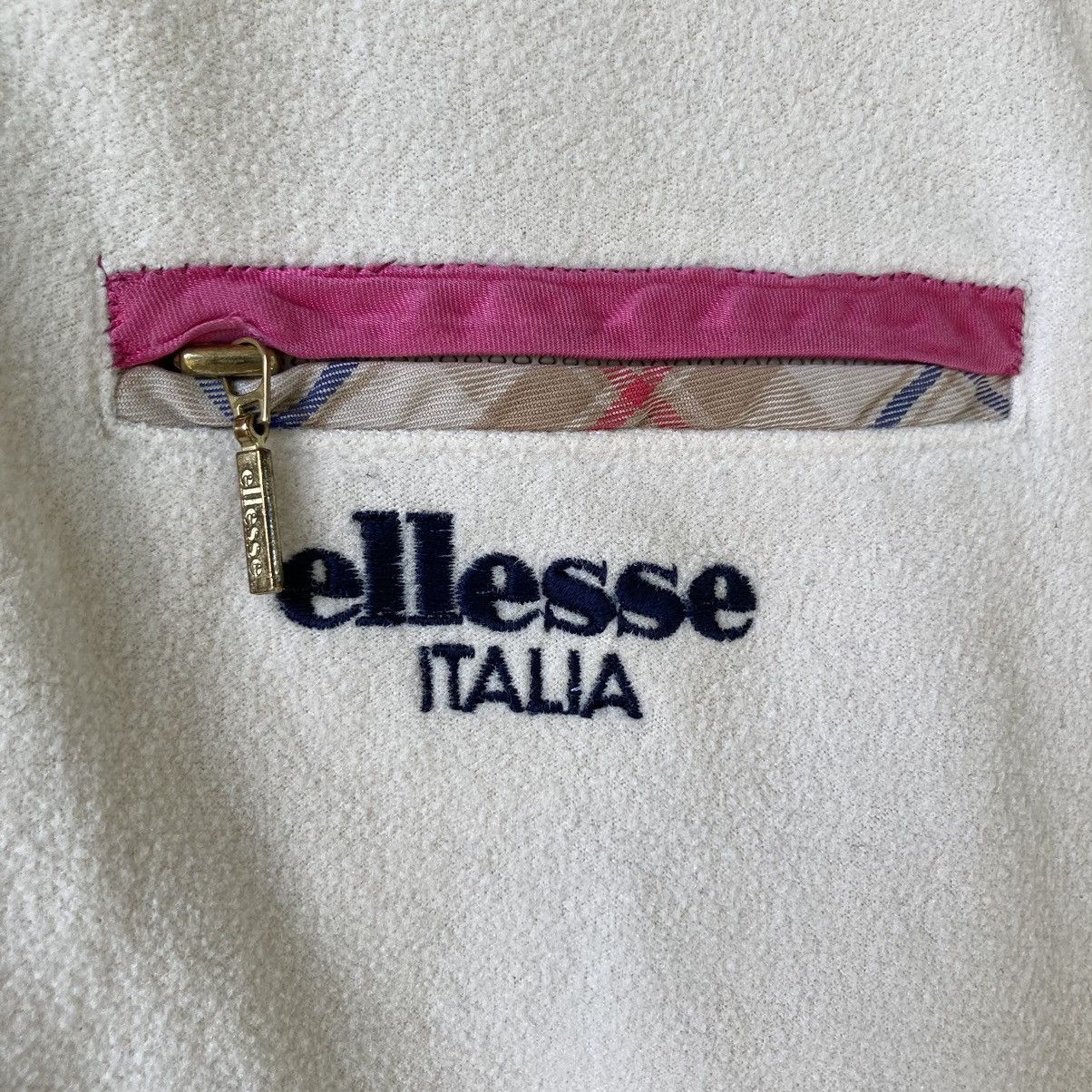 Vintage - 90s Ellese Quater Zipper Sweatshirt - 4