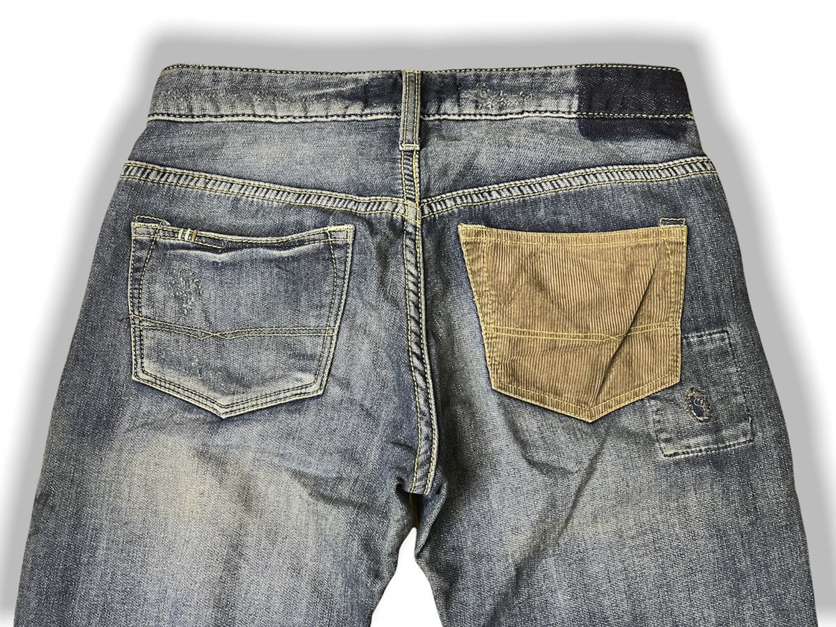 BRAPPERS DISTRESSED DENIM Patches Streetwear - 11