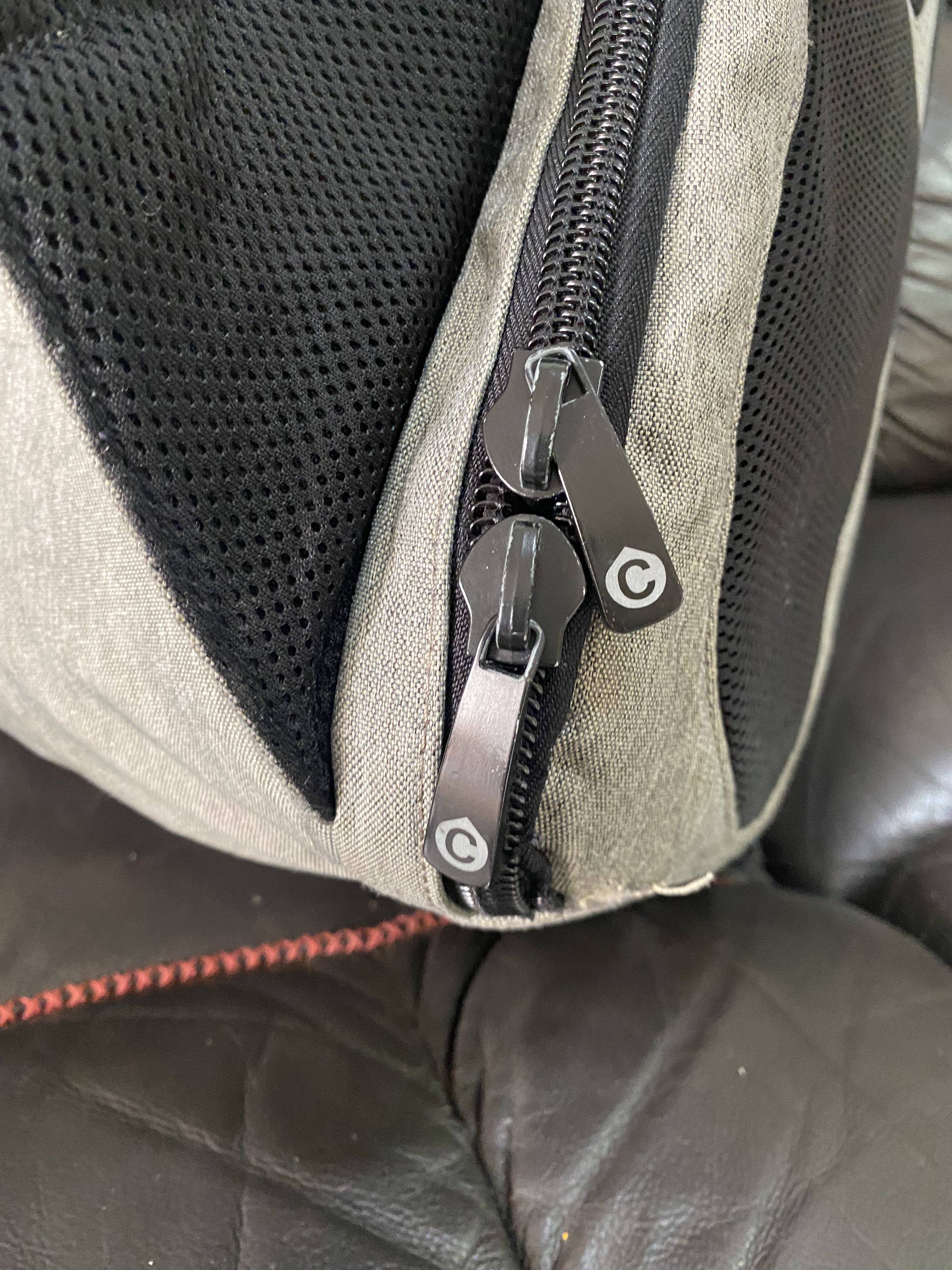 Cote & Ciel Gray Unique Travel Laptop Backpack - 8
