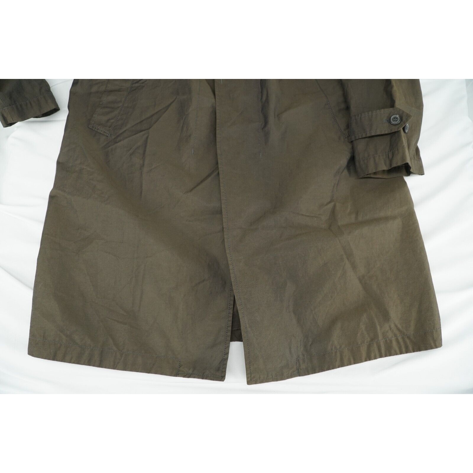 Lanvin Trench Coat Brown Iridescent - Sz 50 - 16